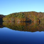 曽原湖の紅葉