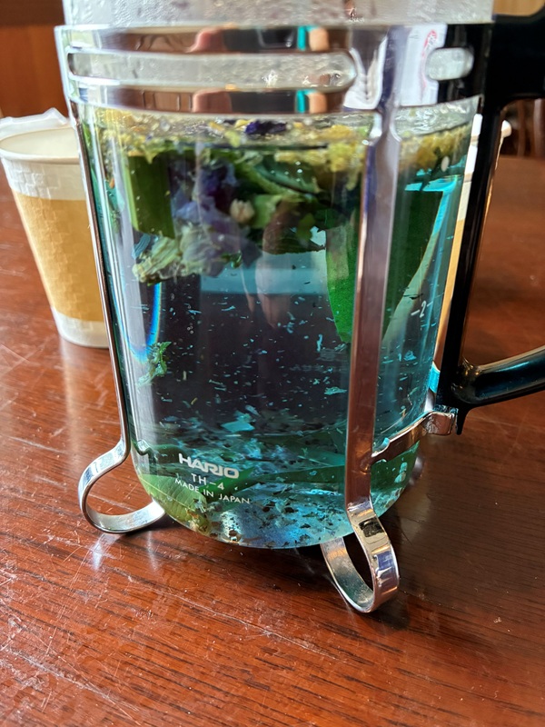 バンディアハーブガーデンのハーブティー